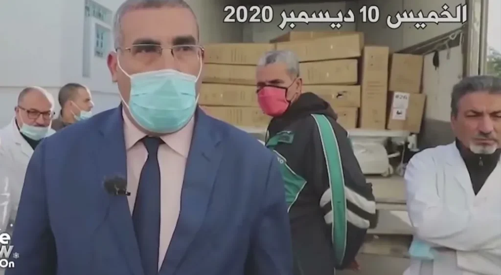 كريم الغربي في زيارة إلى المستشفى الجهوي بالقصرين